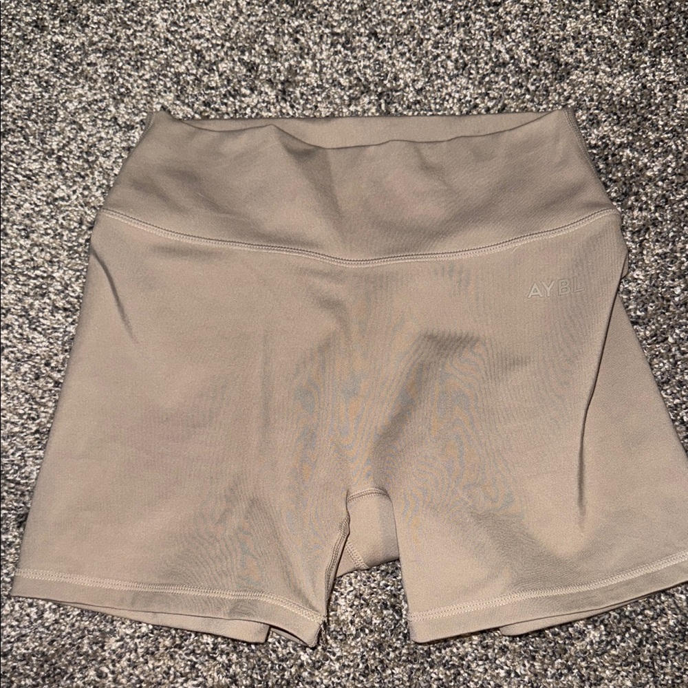 AYBL Women's Beige Bike Shorts